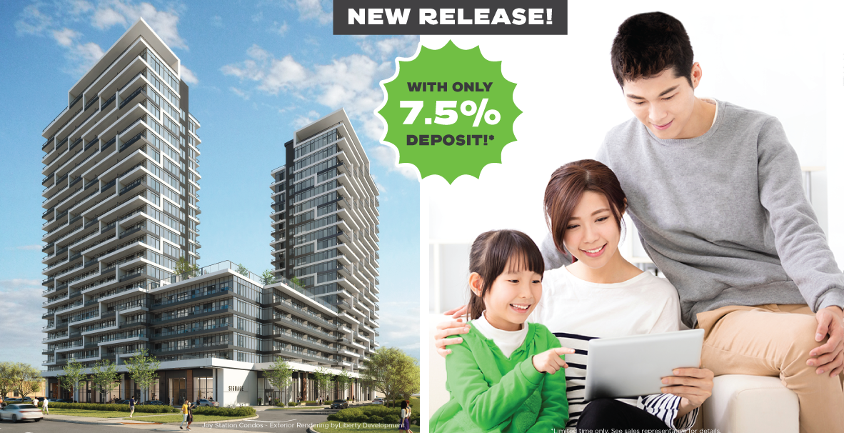 Joy Station Condos 万锦公寓 首付7.5%