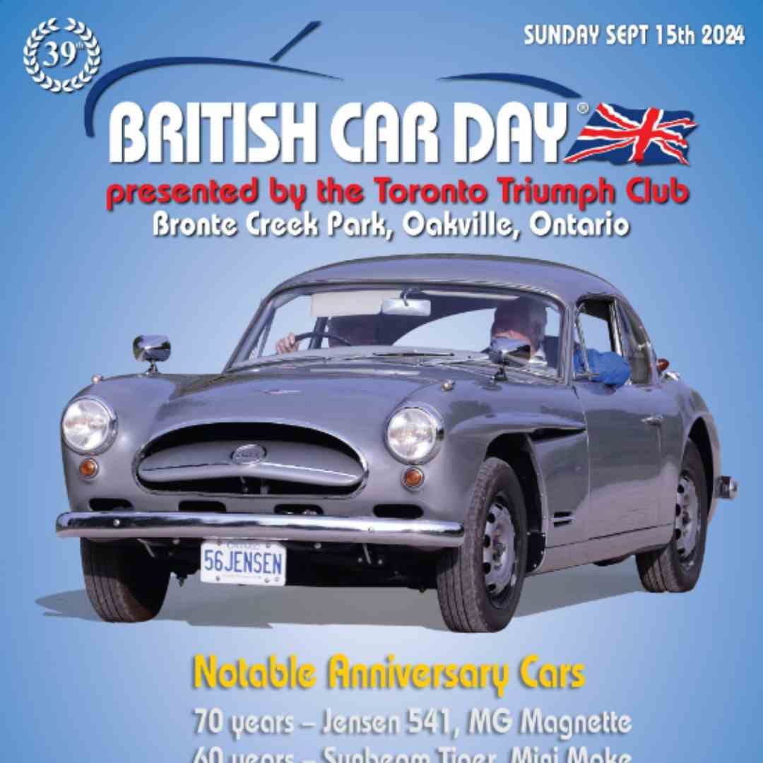 British Car Day 2024 英国车日® 生产于英国的老式、经典及现代车辆