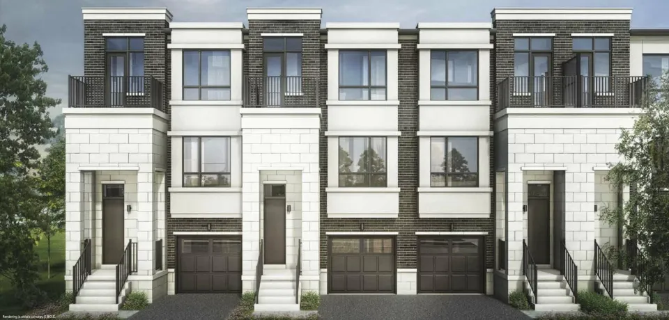 The Treasury Townhomes Oakville 奥克维尔联体别墅 $1.2M